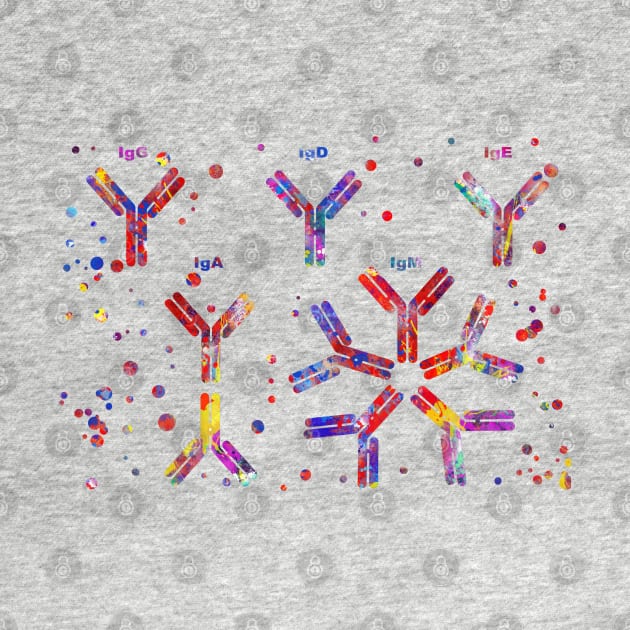 Antibody molecule by RosaliArt